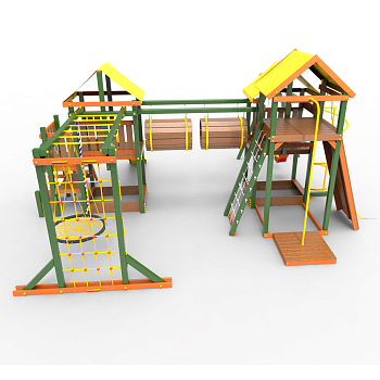 Детская площадка Пикник "Вега" Стэйдж Бонд с шестом