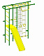 Детский спортивный комплекс ДСК "Пионер-11Л" зеленый-желтый